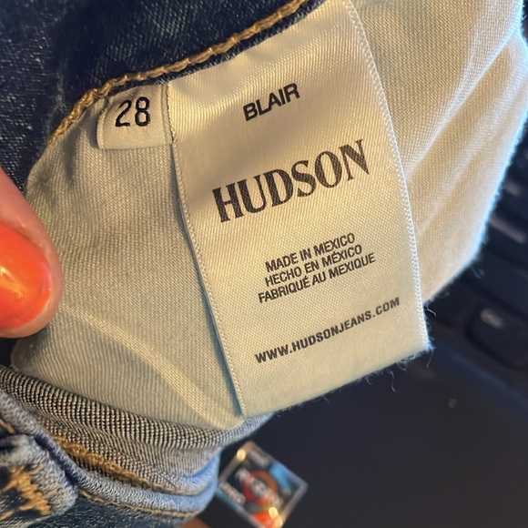 Hudson Blair high rise straight leg jeans - Picture 5 of 7